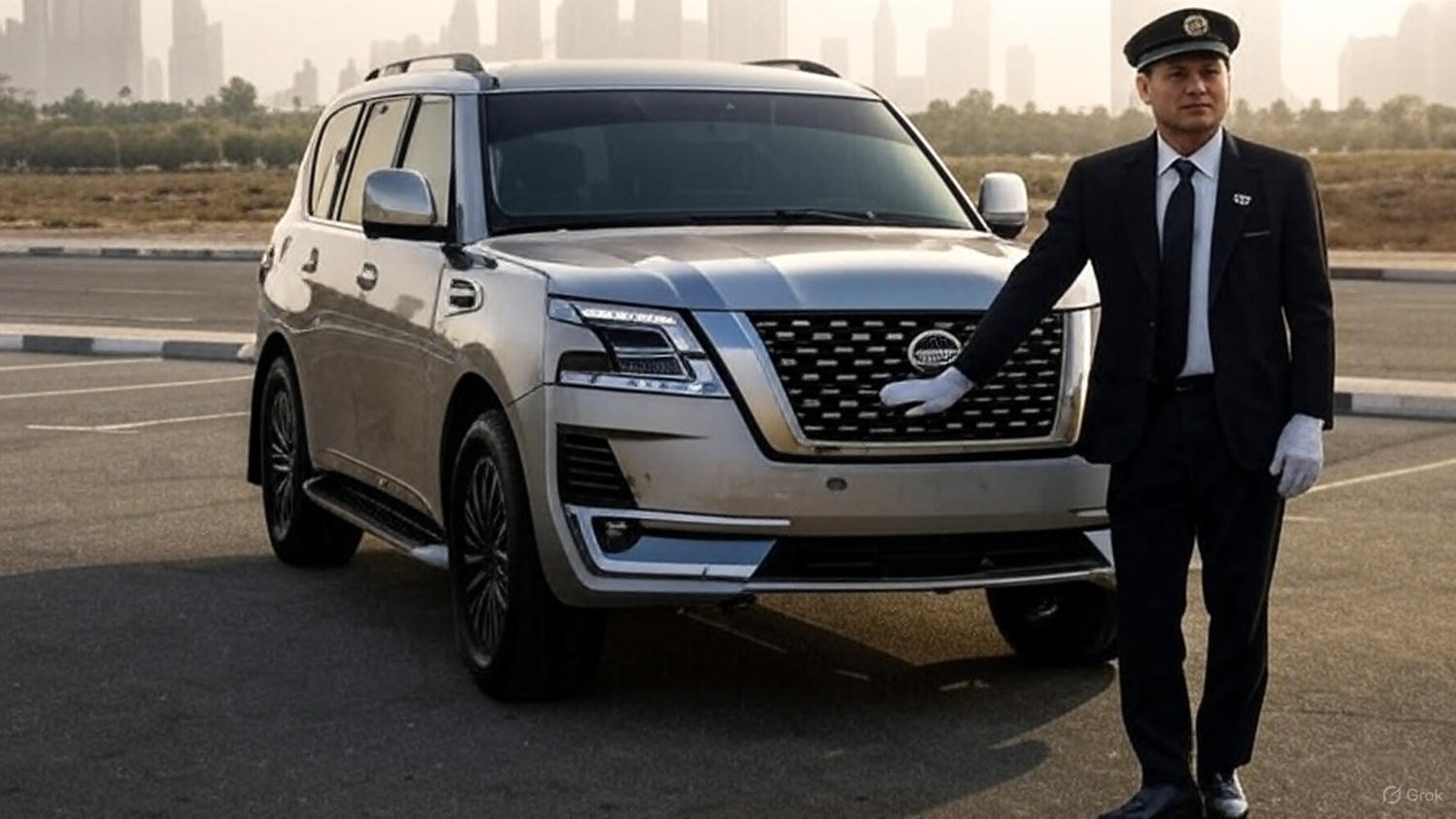 Nissan Patrol V8 2023 Rental in Dubai